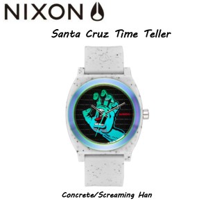 【NIXON】ニクソンNixon x Santa Cruz Time Teller  Screaming Hand タイムテラー サンタクルーズコラボ メンズ レディース ユニセックス