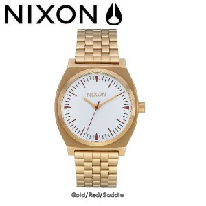 【NIXON】ニクソン THE TIME TELLER  タイムテラー メンズ レディース ユニセックス ウォッチ 腕時計 Gold / Red Saddle