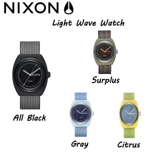 【NIXON】ニクソン Light-Wave ウォッチ ライトウェーブ サスティナブルモデル メンズ レディース ユニセックス  腕時計 正規品