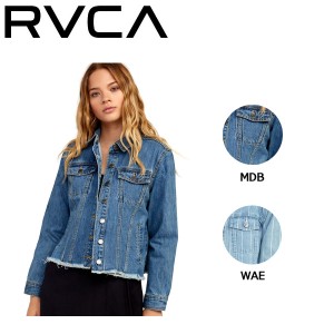 【RVCA】ルーカ 2019春夏 PAUSE IT レディース デニムジャケット アウター ジージャン 長袖 XS・S 2カラー