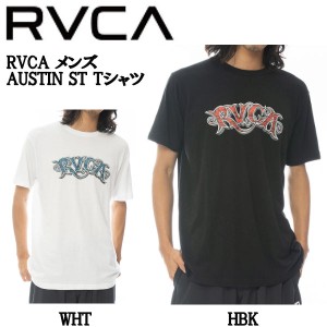 【RVCA】ルーカ 2022春夏 メンズ AUSTIN ST Ｔシャツ 半袖 スケートボード サーフィン アウトドア トップス S/M/L 2カラー【正規品】