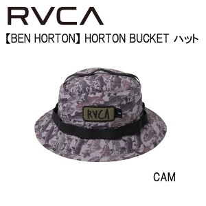 【RVCA】ルーカ 2022春夏 メンズ 【BEN HORTON】 HORTON BUCKET ハット スケートボード サーフィン