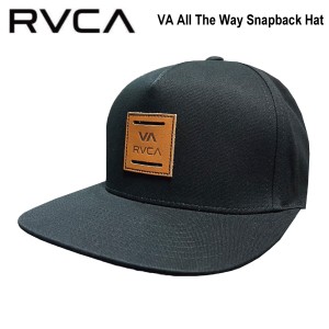 【RVCA】ルーカ 2023秋冬 メンズ VA ALL THE WAY SNAPBACK スナップバック キャップ 帽子 スケートボード ストリート