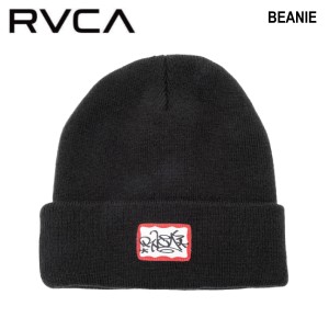 【RVCA】ルーカ 2023秋冬 メンズ レディース ユニセックス BEANIE ニット帽 ビーニー ニットキャップ 帽子 スケートボード