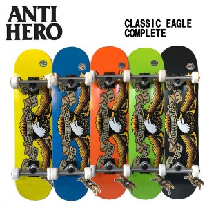 【ANTI HERO】アンタイヒーロー CLASSIC EAGLE コンプリート スケートボード デッキ スケボー 板  完成品 アンチヒーロー 7.3/7.5/7.75/8