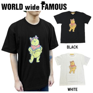 【WORLD WIDE FAMOUS】ワールドワイドフェイマス 2020春夏 POOHPAC TEE プーパック Tシャツ メンズ レディース トップス ストリート ティ