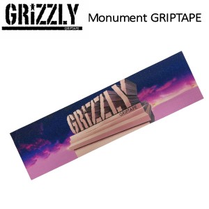 【GRIZZLY】グリズリー Monument GRIPTAPE デッキテープ スケートボード スケボー sk8 skateboard おしゃれ グリップテープ 人気ブランド