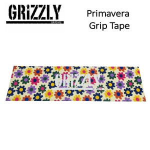 【GRIZZLY】グリズリー Primavera GRIPTAPE デッキテープ スケートボード スケボー sk8 skateboard おしゃれ グリップテープ 人気ブラン