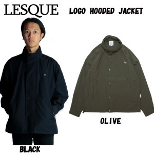 【Lesque】レスケ スケートボード LOGO HOODED JACKET  メンズ レディース ジャケット ジャンパー アウター