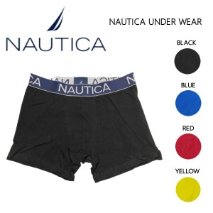 【NAUTICA】ノーティカ  メンズ 綿 ポリウレタン アンダーウェア アンダーパンツ ボクサーパンツ インナー M/L 4カラー【正規品】