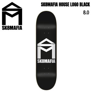 【SK8MAFIA】スケートマフィア HOUSE LOGO BLACK SKATEBOARD スケートボード デッキ