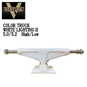 【VENTURE】ベンチャートラック COLOR TRUCK WHITE LIGHTING?Uトラック スケートボード