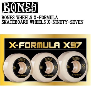 【BONES BEARINGS】ボーンズベアリング BONES WHEELS X-FORMULA SKATEBOARD WHEELS 97A V5 V6