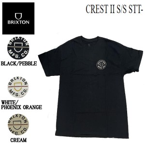 【BRIXTON】ブリクストン 2022春夏 CREST II S/S STT メンズ Tシャツ 半袖 スケートボード サーフィン