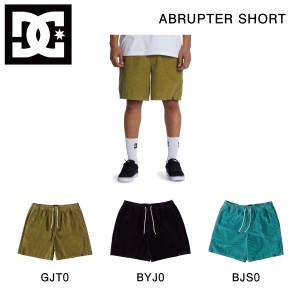 【DC Shoes】ディーシーシューズ 2023春夏 ABRUPTER SHORT メンズ ボトムス ハーフパンツ