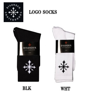 【DISORDER】ディスオーダー ナイジャ Nyjah Huston LOGO SOCKS ロゴソックス 靴下 メンズ