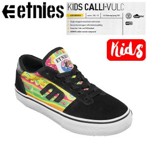 【etnies】エトニーズ CALLI-VULC KIDS キッズ スケートボード スケートシューズ 靴 スニーカー 耐久性