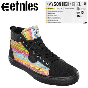 【etnies】エトニーズ KAYSON HIGH X REBEL ケイソン ハイカット スケートボード スケートシューズ 靴