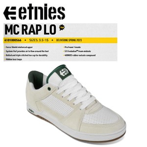 【etnies】エトニーズ 2023春夏 MC RAP LO メンズ エムシーラップ スケートシューズ スケシュー 靴 スニーカー