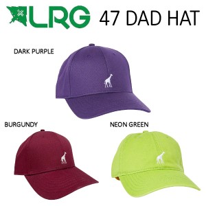 【LRG】エルアールジー 2022 春夏 47 DAD HAT ユニセックス キャップ 帽子 スナップバック スケートボード アウトドア キャンプ ONESIZE 
