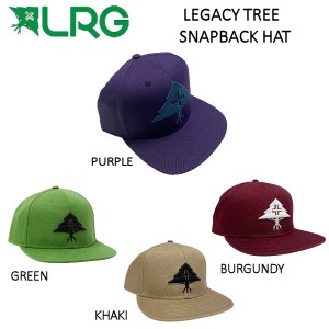 【LRG】エルアールジー 2022 LEGACY TREE SNAPBACK HAT ユニセックス キャップ 帽子 スナップバック スケートボード アウトドア キャンプ