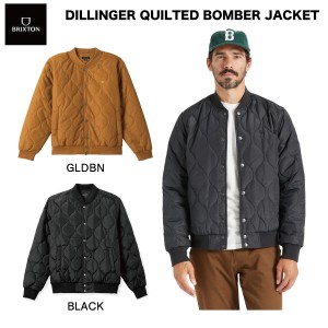 【BRIXTON】ブリクストン 2023秋冬 DILLINGER QUILTED BOMBER JKT メンズ ジャケット アウター ストリート スケートボード