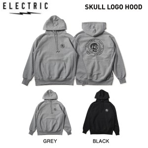 【ELECTRIC】エレクトリック 2023秋冬 SKULL LOGO HOOD メンズ プルオーバーパーカー トップス 長袖 スケートボード