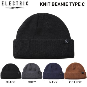 【ELECTRIC】エレクトリック 2023秋冬 KNIT BEANIE TYPE C メンズ レディース ニット帽 ビーニー 帽子 スケートボード