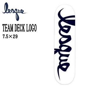 【LESQUE】レスケ Logo スケートボード  スケート デッキ KIDS キッズ 子供 SKATE DECK SK8 スケボー 板