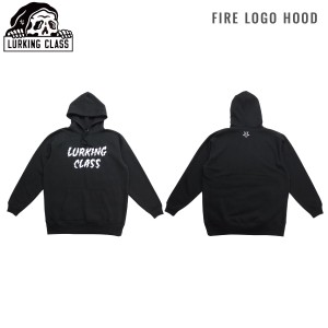 【LURKING CLASS】ラーキングクラス 2023秋冬 FIRE LOGO HOOD メンズ プルオーバーパーカー トップス スケートボード