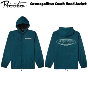 【Primitive】プリミティブ 2023秋冬 Cosmopolitan Coach Hood Jacket メンズ コーチジャケット アウター スケートボード