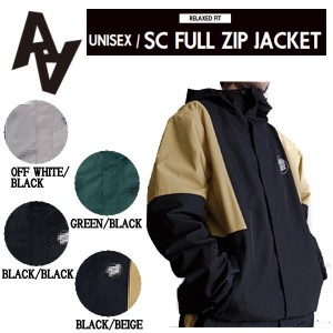 【AA HARDWEAR】2023/2024 ダブルエー SC FULLZIP JACKET ユニセックス フルジップジャケット サンタクルーズ