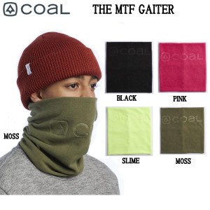 【定番アイテム】【COAL】コール THE MTF GAITER メンズ レディース ネックウォーマー フードウォーマー ネックゲーター スノボー スキー