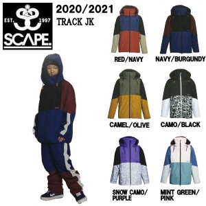 【SCAPE】エスケープ 2020-2021 TRACK トラックジャケット メンズ スノージャケット アウター スノーウェア