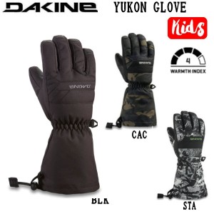 【DAKINE】 ダカイン 2022/2023 KIDS YUKON GLOVE キッズ 子供用 グローブ 5本指 スノーグローブ  スノーボード