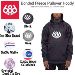 【686】2022/2023 Bonded Fleece Pullover Hoody メンズ ボンデッドフリース プルオーバー パーカー 撥水