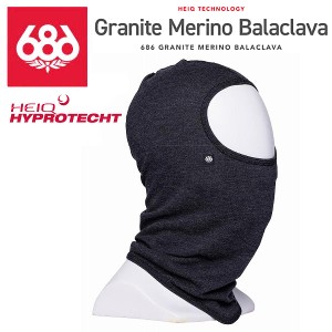 【686】2022/2023 シックスエイトシックス Mens Granite Merino Balaclava メンズ グラナイト メリノ バラクラバ