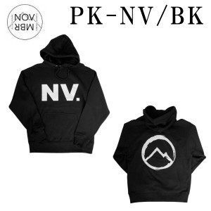 【NOVEMBER】ノーベンバー PK-NV/BK 2022 プルオーバー パーカー トップス スノーボード スノボー