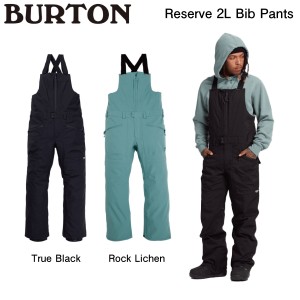 【BURTON】2023/2024 Mens Reserve 2L Bib Pants メンズ ビブパンツ ボトムス スノーウェア スノーボード S/M/L