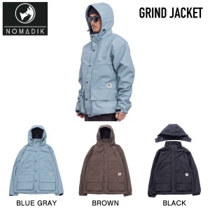 【NOMADIK】2023/2024 ノマディック GRIND JACKET メンズ ジャケット スノーウェア スノーボード M/L/XL/XXL