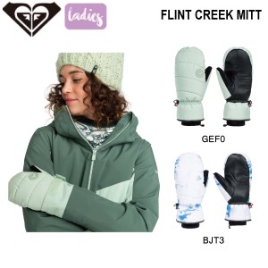 【ROXY】ロキシー 2023/2024 FLINT CREEK MITT レディース スノーグローブ ミトン 手袋 スノーボード スキー