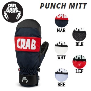 【CRABGRAB】クラブグラブ 2023/2024 PUNCH MITT メンズ パンチミット グローブ スノーボード ミトン 手袋 防寒