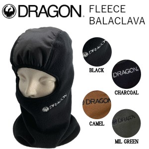 【DRAGON】ドラゴン 2023/2024 FLEECE BALACLAVA フリースバラクラバ フェイスマスク ネックウォーマー 帽子