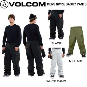 【VOLCOM】ボルコム 2023/2024 MENS NWRK BAGGY PANTS メンズ スノーパンツ ボトムス ズボン ウェア スノーボード スキー