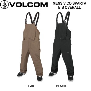 【VOLCOM】ボルコム 2023/2024 MENS V.CO SPARTA BIB OVERALL メンズ ビブパンツ スノーパンツ ウェア スノーボード