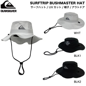 【QUIKSILVER】クイックシルバー 2024春夏 SURFTRIP BUSHMASTER HAT メンズ サファリハット サーフハット 帽子 予防