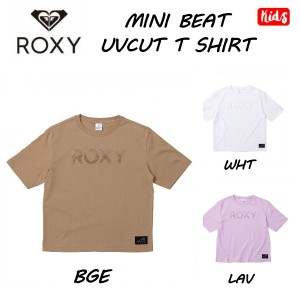 【ROXY】ロキシー 2021春夏 MINI BEAT Tシャツ GIRLS キッズ KIDS  半袖 スケートボード サーフィン キャンプ アウトドア トップス
