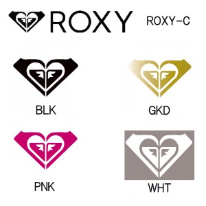 【ROXY】ロキシー 人気 定番商品 ROXY-C 転写ステッカーROA215339 アクセサリー サーフ H10.2cm x W16.9cm サイズ 4カラー