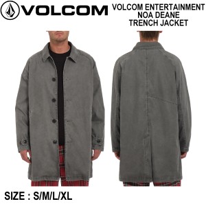 【VOLCOM】ボルコム 2023秋冬 VOLCOM ENTERTAINMENT NOA DEANE TRENCH JACKET メンズ トレンチコート アウター