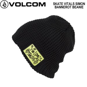 【VOLCOM】ボルコム 2023秋冬 SKATE VITALS SIMON BANNEROT BEANIE メンズ ニット帽 ビーニー 帽子 スキー スノボー